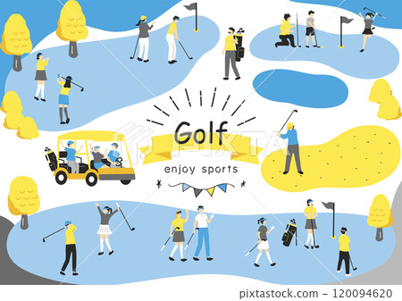 People who enjoy golf 120094620