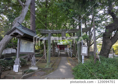 足香公園旁的【霞谷八幡神社】（東京都世田谷區霞谷） 120094701