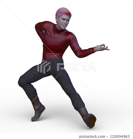 A man who poses 120094963
