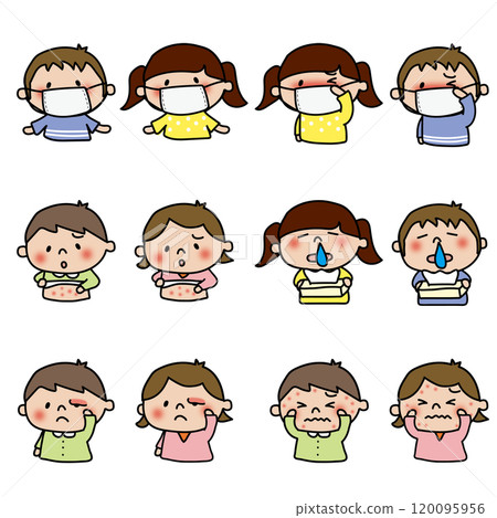 兒童過敏症狀集 120095956