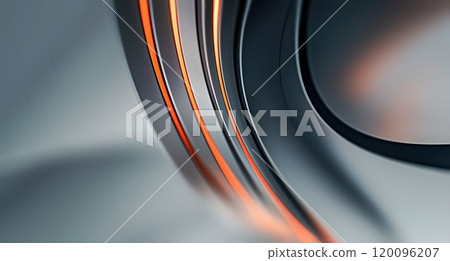 Vibrant curves create a mesmerizing pattern, flowing gracefully in a serene atmosphere. Vibrant curves create a mesmerizing pattern, flowing gracefully in a serene atmosphere. 120096207