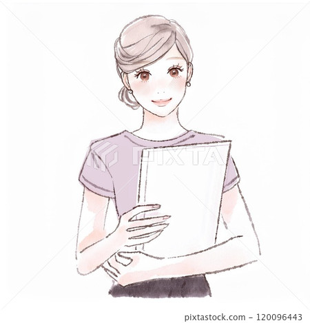 婦女和女孩插畫素材 婦女和女孩插畫素材 120096443