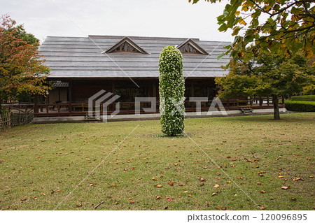 綠色中心的秋天 120096895