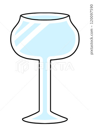 A simple brandy glass with a solid finish 120097590