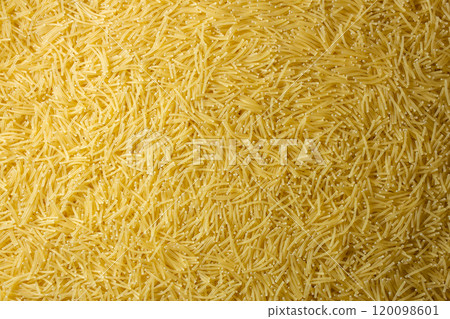 Uncooked Filini Pasta Background 120098601