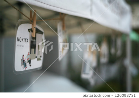 Clothespin display 120098751