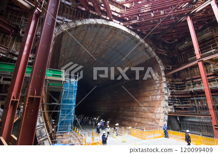 Construction site at Linear Hashimoto Station 120099409