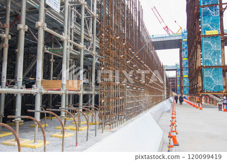 Construction site at Linear Hashimoto Station 120099419