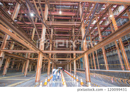 Construction site at Linear Hashimoto Station Construction site at Linear Hashimoto Station 120099431