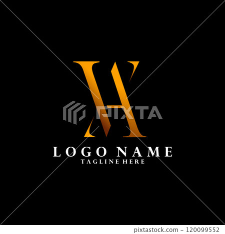 abstract initial minimalis letter VA slice vector logo design abstract initial minimalis letter VA slice vector logo design 120099552