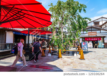 [Tokyo] Toyosu, with its Edo atmosphere, attracts many visitors 120100264