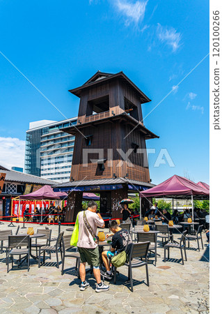 [東京] 數千名遊客帶著江戶時代的氛圍來到豐洲 120100266