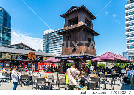 [Tokyo] Toyosu, with its Edo atmosphere, attracts many visitors 120100267
