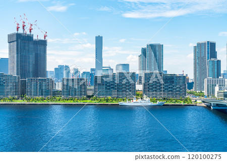 [東京] 從豐洲看晴海周邊的公寓大樓 120100275