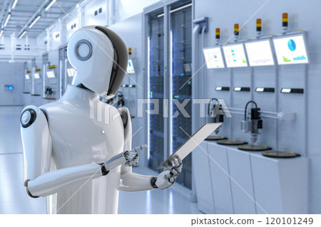 Semiconductor manufacturing with robotic arms with silicon wafers Semiconductor manufacturing with robotic arms with silicon wafers 120101249