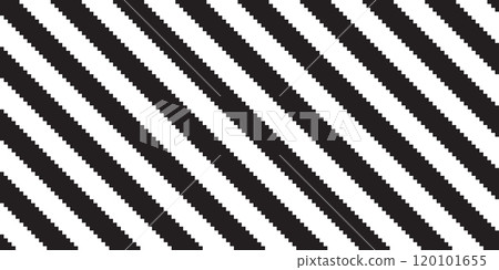striped zigzag seamless pattern vector cartoon doodle gift wrapping paper tile background repeat wallpaper scarf isolated illustration black white design 120101655