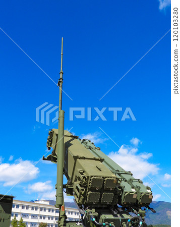 航空自衛隊愛國者飛彈PAC-3展出 120103280