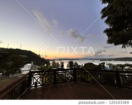 Sunset seen from the observatory 120103369