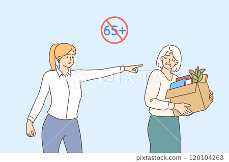 Problem of ageism and discriminatory dismissal from work due to reaching 65 years of age 120104268