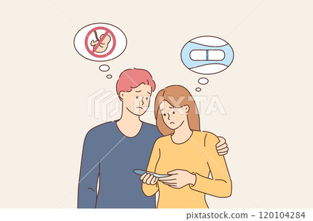 Problem of infertility in unhappy couple holding negative pregnancy test and wanting to have child Problem of infertility in unhappy couple holding negative pregnancy test and wanting to have child 120104284
