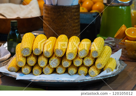 Corn fresh packs ready to fry Corn fresh packs ready to fry 120105012