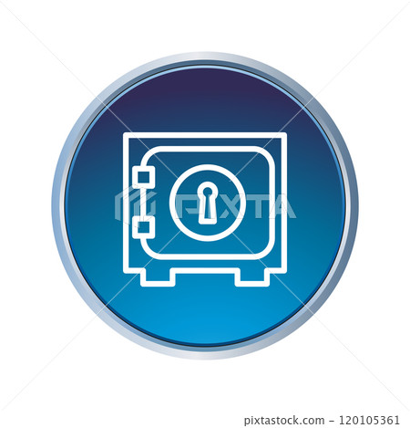 Safe box icon template Safe box icon template 120105361