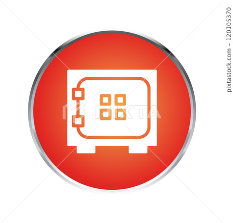 Safe box icon template Safe box icon template 120105370