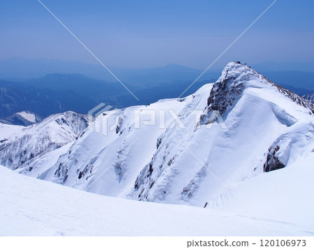冬天從谷川山和沖野山看到的苫海 120106973
