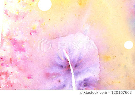 Gentle Multicolor Watercolour Paint on a White Background Drips and Lines Gentle Multicolor Watercolour Paint on a White Background Drips and Lines 120107602