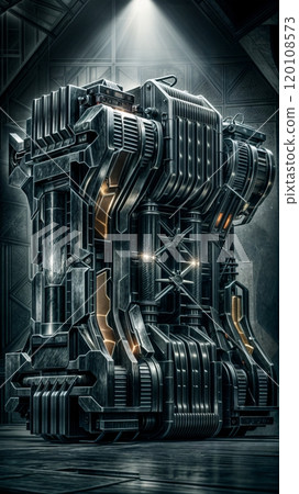 Space container with valuable equipment 120108573