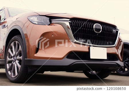 汽車影像馬自達CX-80前面罩低角度 120108650