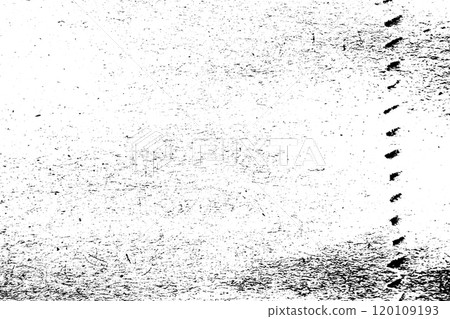 Abstract grunge black and white distressed texture background 120109193