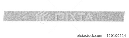 Silver glitter tape strip isolated on white background Silver glitter tape strip isolated on white background 120109214