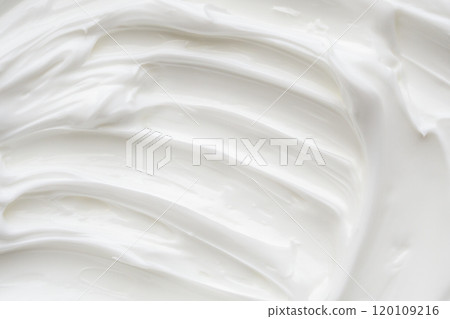 White lotion beauty skincare cream texture cosmetic product background 120109216