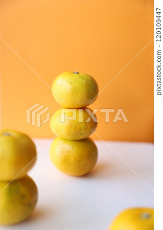 Stacked Mandarins Stacked Mandarins 120109447