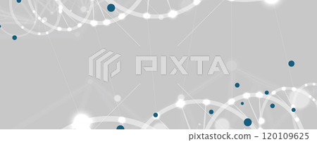 Abstract DNA concept. Futuristic science technology background Abstract DNA concept. Futuristic science technology background 120109625