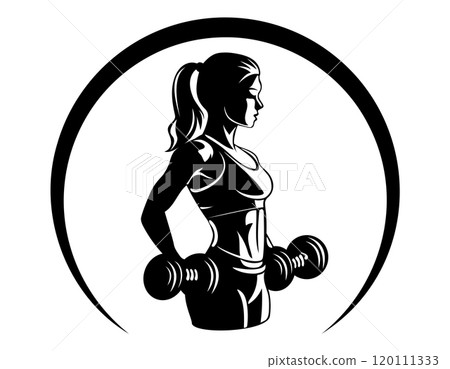 fitnessgym logo creative and original for your business or company logotype vector illustration 120111333