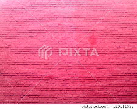 brick wall red color of textured grungy background in design loft style. vector illustration brick wall red color of textured grungy background in design loft style. vector illustration 120111553
