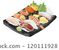 Watercolor sushi set (assortment) 03_2 120111928
