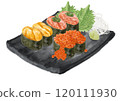 Watercolor sushi set (assortment) 13_2 120111930