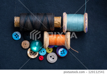 Spools and buttons 120112541