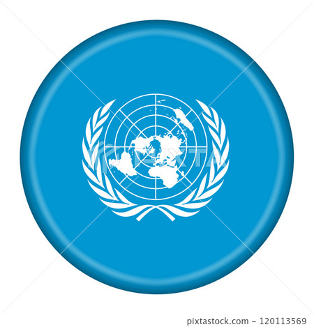 A United Nations flag button 120113569