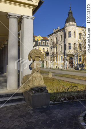 Frantiskovy lazne spa town near Cheb, UNESCO World Heritage Site, Western Bohemia, Czech Republic Frantiskovy lazne spa town near Cheb, UNESCO World Heritage Site, Western Bohemia, Czech Republic 120113870