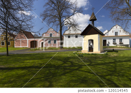 Male Chrastany (Sedlec - Male Chrastany) village monument reserve, Southern Bohemia, Czech Republic 120114545