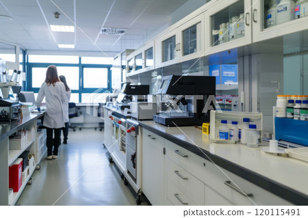 Experimental medical and pharmacological laboratory for the study of viruses and bacteria, treatment of viruses using DNA genome sequencing biotechnologies Experimental medical and pharmacological laboratory for the study of viruses and bacteria, treatment of viruses using DNA genome sequencing biotechnologies 120115491