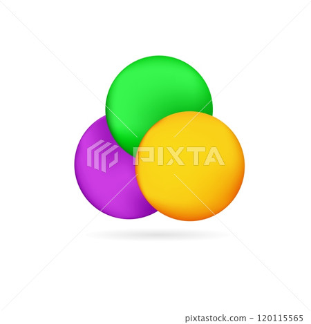 Geometric Venn diagram for colorful data layouts. 120115565
