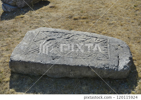 Medieval tombstone 120115924