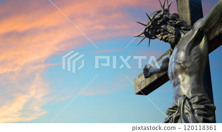 Jesus Christ on the cross Jesus Christ on the cross 120118361