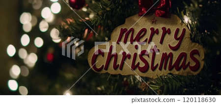 Festive lights and Christmas cheer 120118630