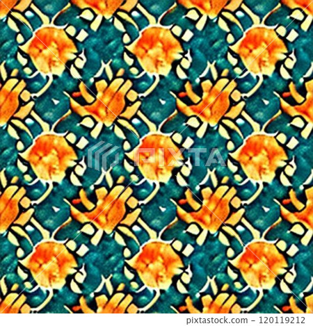 Background. Pattern. Wallpaper. Paisley design. Abstract illustration. Textile design. Art. Design 120119212